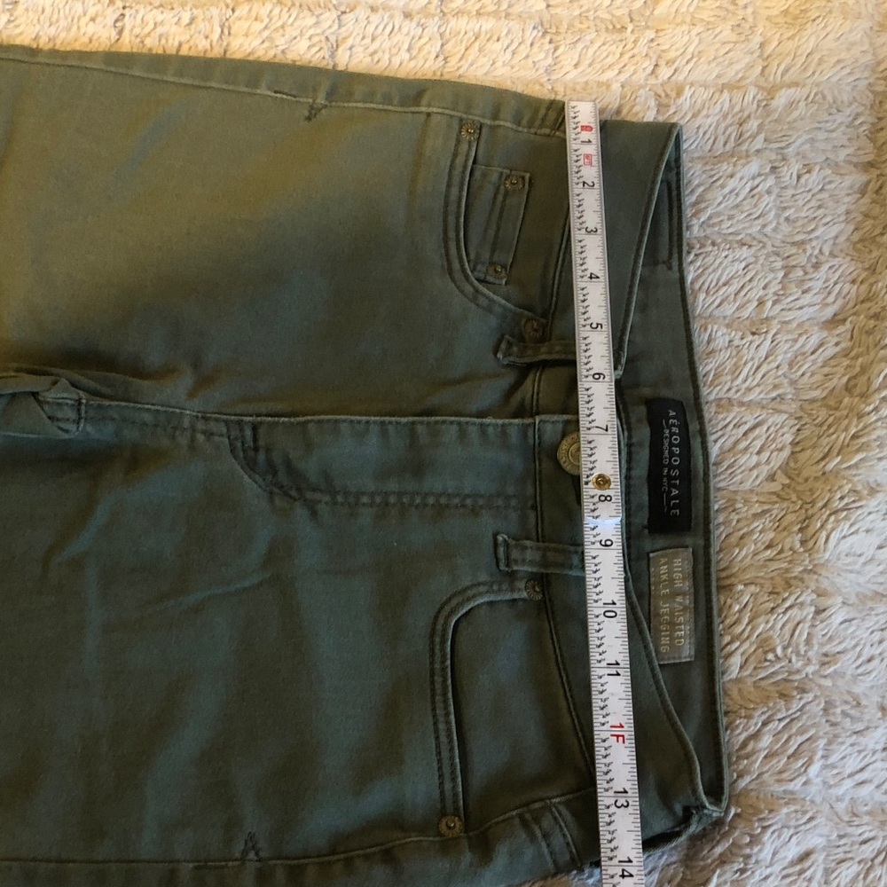 Aeropostale Olive Ankle Jeggings - Picture 6 of 6